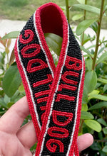 Load image into Gallery viewer, Bulldog Beaded Purse Strap