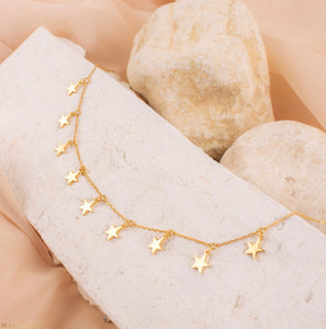 Gold Star Necklace