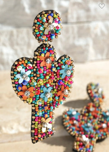 Cactus Blossom Earrings