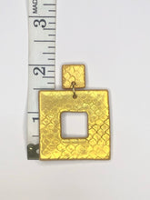 Load image into Gallery viewer, Square Up Polymer Earrings