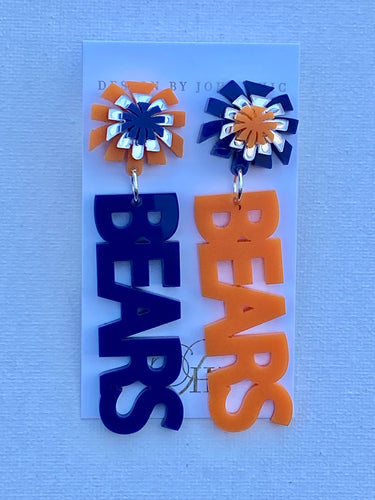 Go Bears Earrings