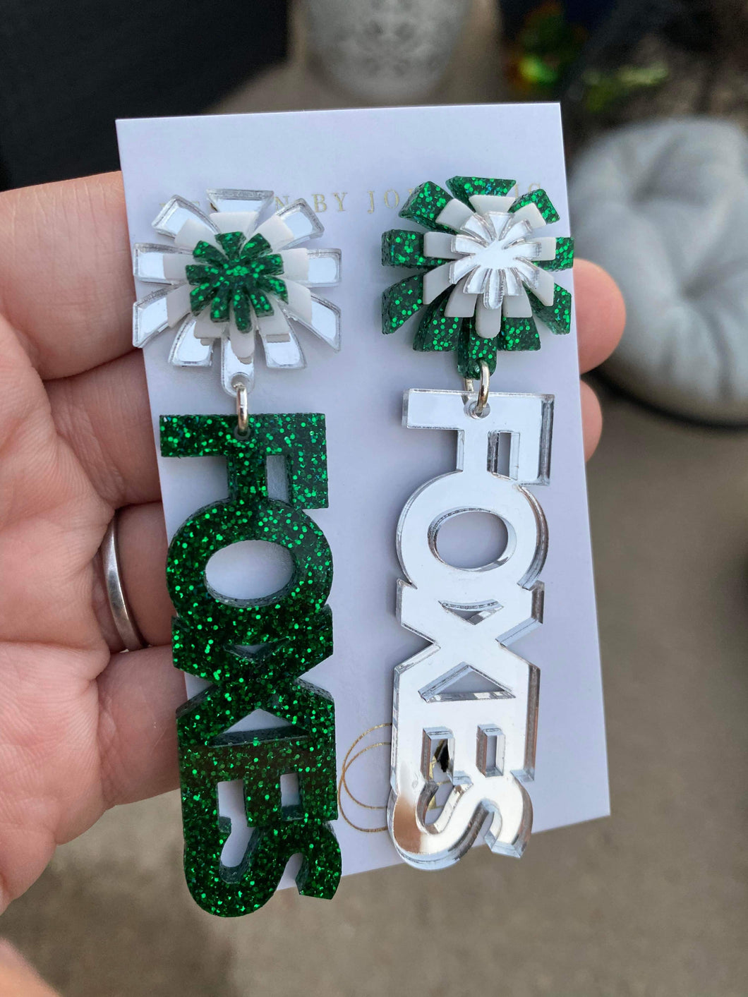 Custom Letter Earrings