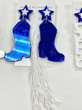 Load image into Gallery viewer, Go Dallas Cowboys Acrylic Earrings