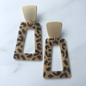 Acrylic Trapezoid Earrings