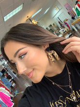 Load image into Gallery viewer, U Like Cheetah Polymer Earrings