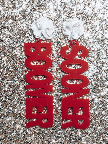 Show Your Spirit Acrylic Earrings