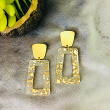 Load image into Gallery viewer, Acrylic Trapezoid Earrings