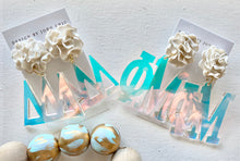 Load image into Gallery viewer, Iridescent Sorority Acrylic Earrings