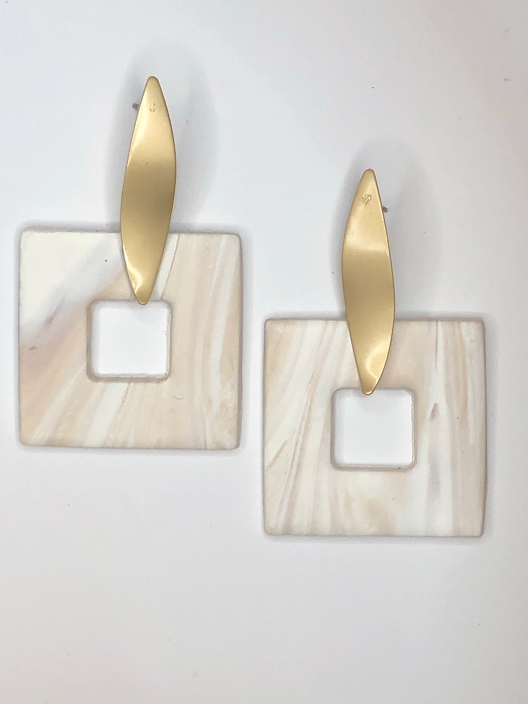 Square Enough Polymer Earrings