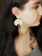 Load image into Gallery viewer, Sunny Side Up Polymer Earrings