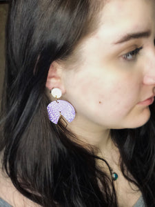 Marvelous Marble Polymer Earrings